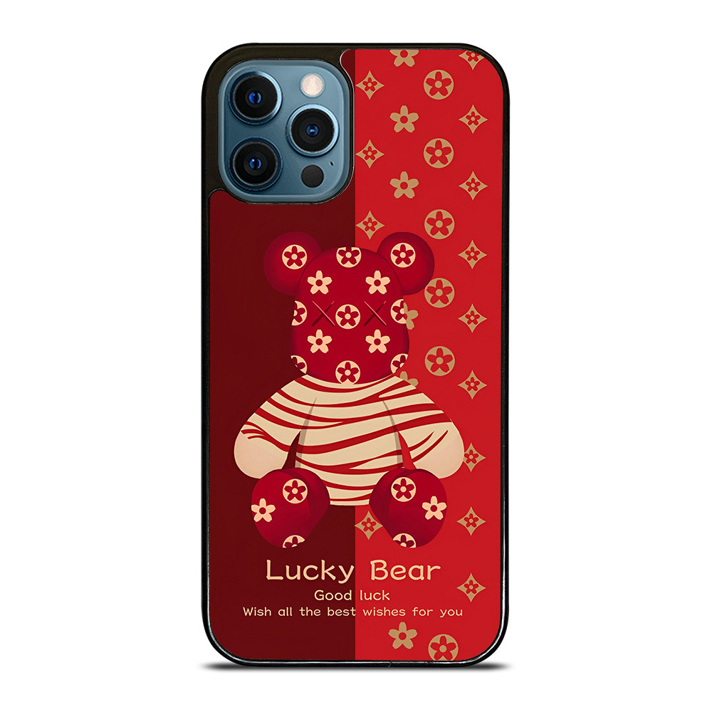 BEAR BRICK KAWS LUCKY RED iPhone 12 Pro Max Case Cover